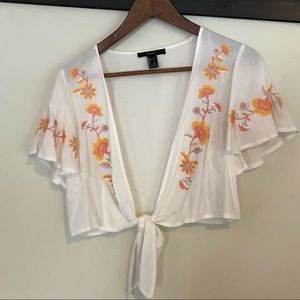 Forever 21 Tie Top